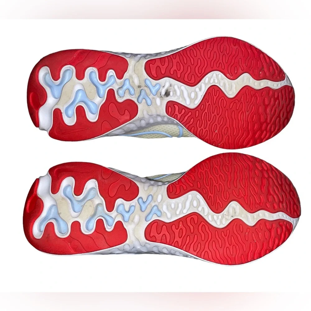 Nike renew run graffiti athletic shoes